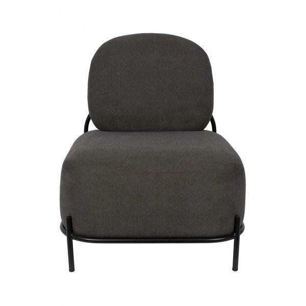 Тъмно сив фотьойл Polly - White Label-image-2