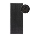 Черна пътека от юта 80x200 cm Bouclé - Hanse Home