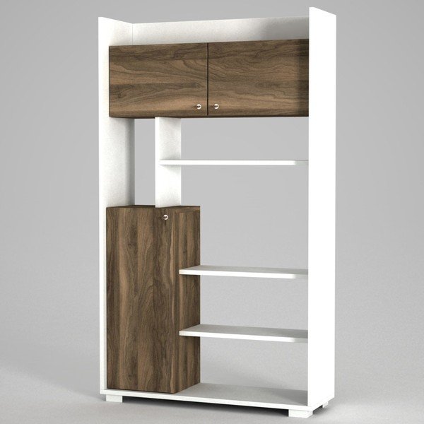 Шкаф с рафтове Punto, височина 156 cm - Tera Home