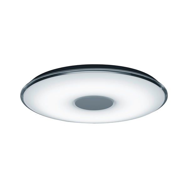Бяла кръгла LED лампа за таван с дистанционно управление , диаметър 60 cm - Trio Tokyo