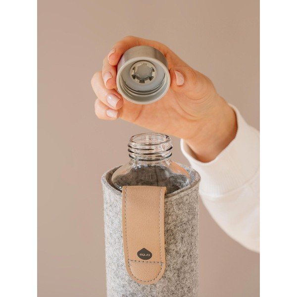 Сива бутилка за пътуване 0,75 л Mismatch - Equa-image-1