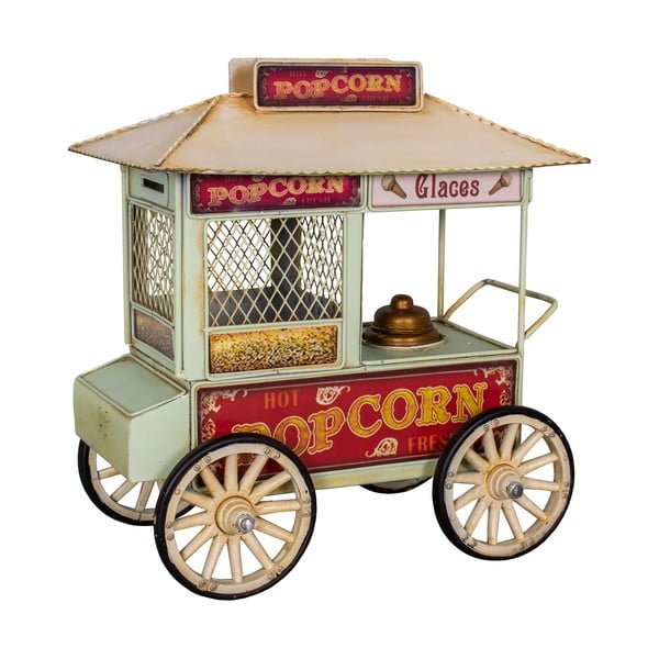Метална малка декорация Popcorn Cart - Antic Line