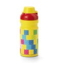 Жълта детска бутилка 390 ml Brick – LEGO®