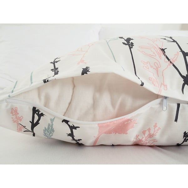 Бяло крепирано спално бельо за единично легло 140x200 cm Top Class - B.E.S.-image-1