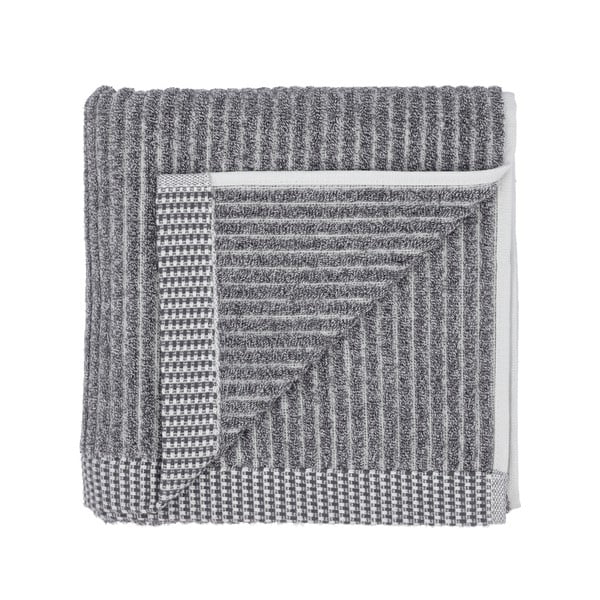Сива кърпа от органичен памук 70x140 cm Melange - Södahl