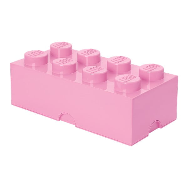 Светлорозова кутия за съхранение - LEGO®