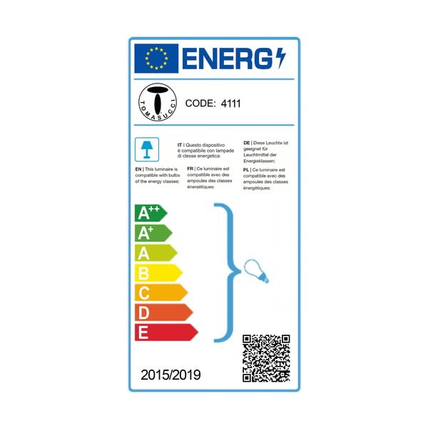 Бяла настолна лампа, височина 20 cm Jelly - Tomasucci-image-4