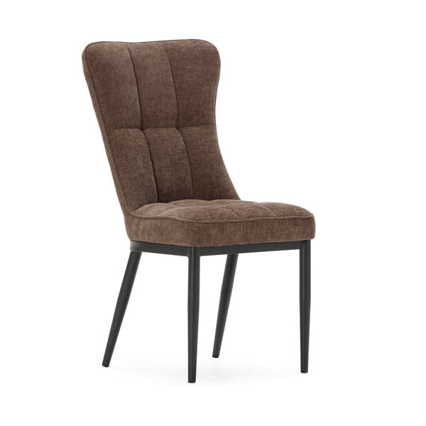 Кафяви трапезни столове в комплект от 2 бр. Damon – Marckeric
