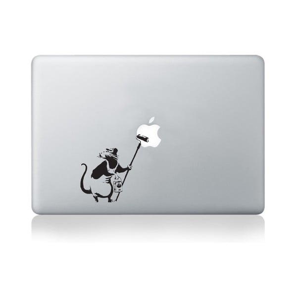 Samolepka na notebook Rat Painter by Banksy