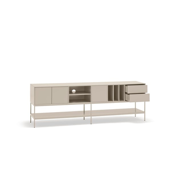 Кремава маса за телевизор 220x74x45 cm Platt – Teulat-image-3