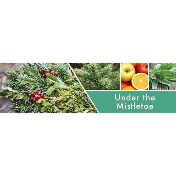 Ароматен восък за аромалампи Под имела, 65 часа горене Under the Mistletoe - Goose Creek-image-1