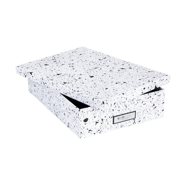 Черно-бяла кутия за съхранение Oskar - Bigso Box of Sweden-image-3
