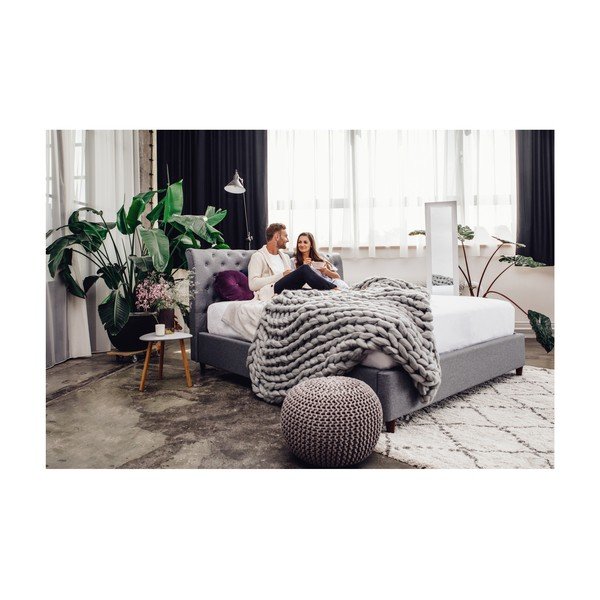 Сив и кафяв диван Jagger pouf - Bonami Essentials-image-4