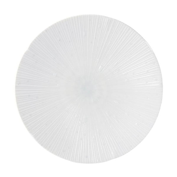 Светлосиня керамична чиния ø 24,4 cm ICE WHITE - MIJ