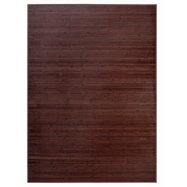 Тъмнокафяв бамбуков килим 180x250 cm - Casa Selección