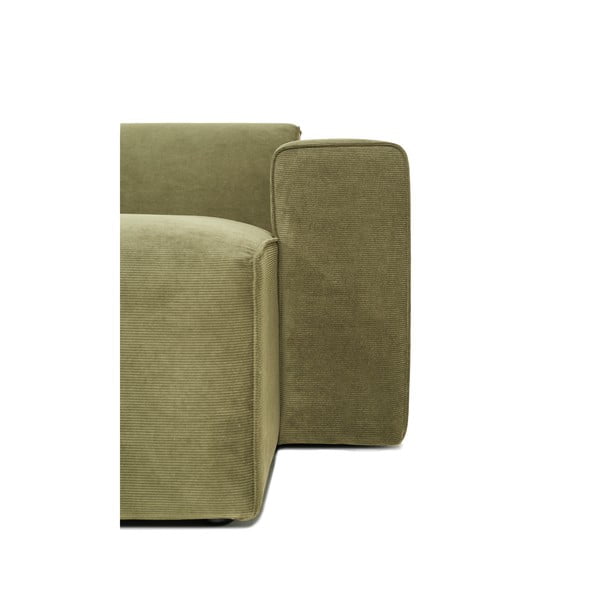 Ъглов диван от зелен велур (десен ъгъл) Sting - Scandic-image-4