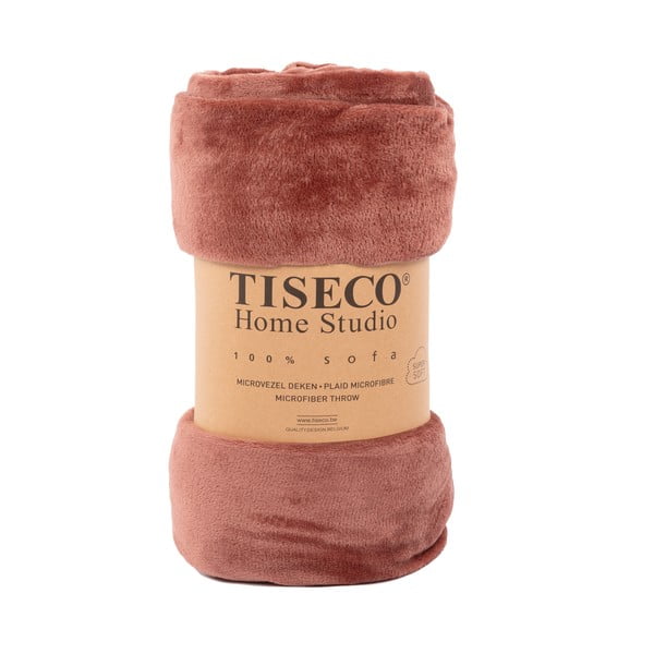 Розово одеяло от микроплюш , 220 x 240 cm - Tiseco Home Studio