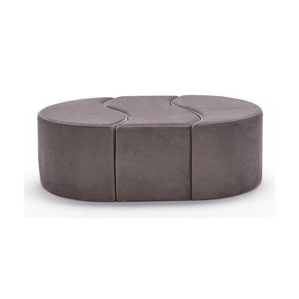 Сива табуретка Alya - Artie