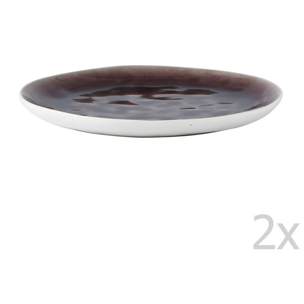 Комплект от 2 десертни чинии Violet, 21 cm - Galzone