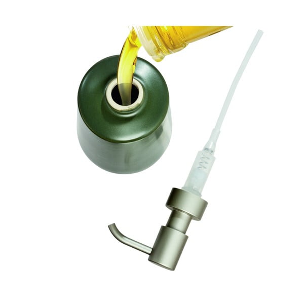 Зелен керамичен дозатор за сапун Vanity Eco - iDesign-image-3