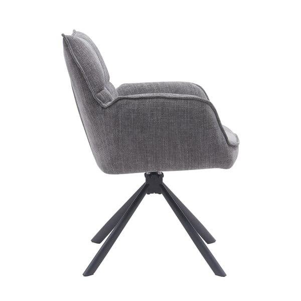 Сиви тапицирани трапезни столове в комплект 2 бр. Marilla – Unique Furniture-image-2