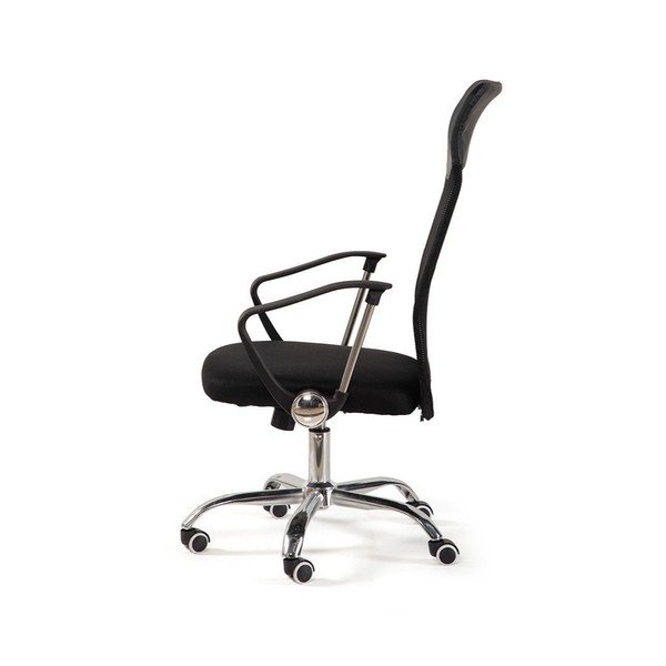 Черен тапициран офис стол Arco – Bonami Essentials-image-3