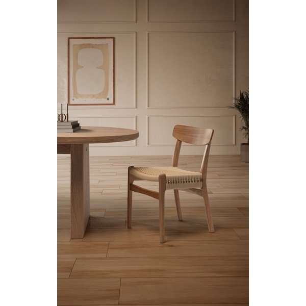 Трапезна маса от декор от ясен 100x200 cm Blair – MOME-image-2