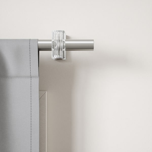 Стоманен разширяем прът за завеси в матово сребрист цвят 107 - 305 cm Flute – Umbra-image-3