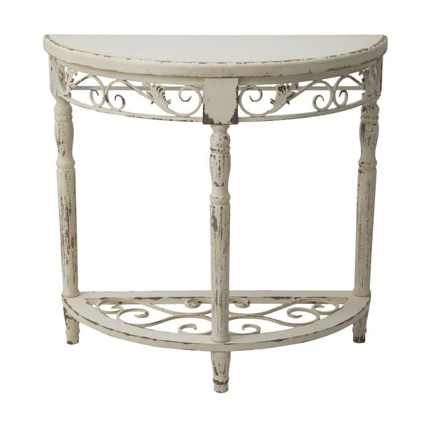 Zakulacený konzolový stolek Lyon, 80 cm