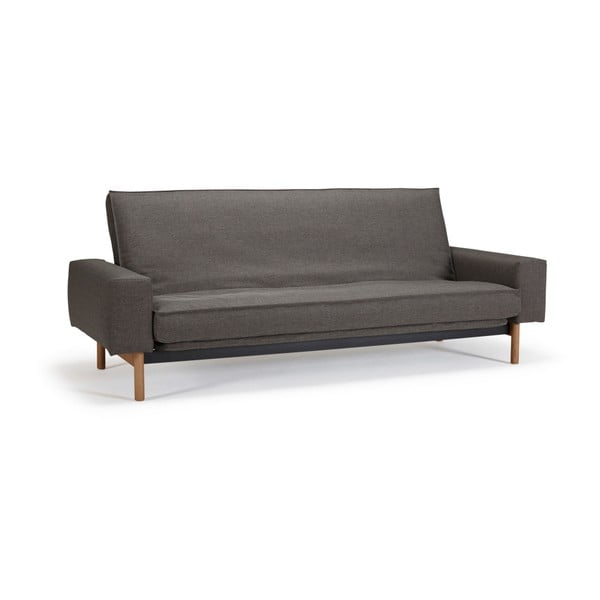 Тъмносив разтегателен диван със свалящо се покривало Flashtex Dark Grey Mimer - Innovation