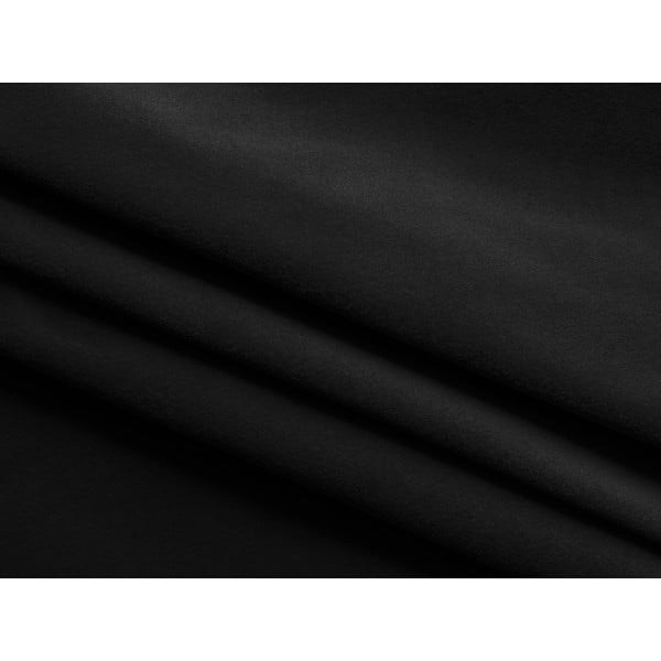 Черна кадифена табуретка Kapua – Makamii-image-3