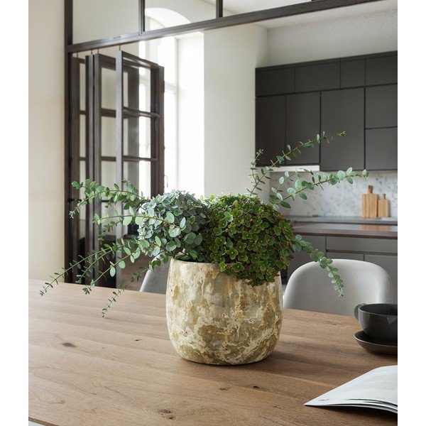 Керамично ръчно изработено покритие за кашпа ø 17,5 cm Calliso – Artevasi-image-1