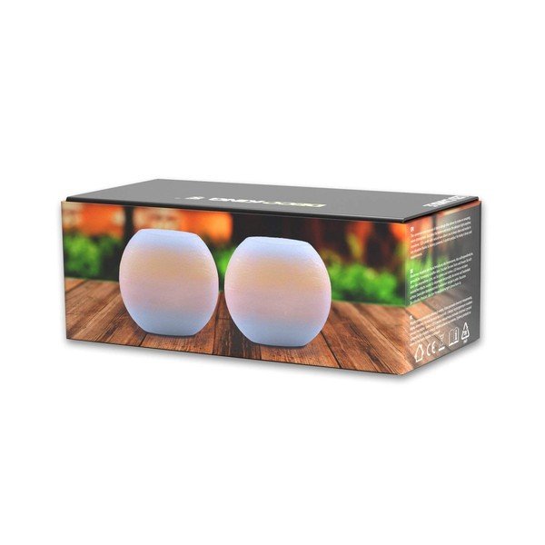 Комплект от 2 LED свещи Купа, височина 6,5 см - DecoKing-image-2