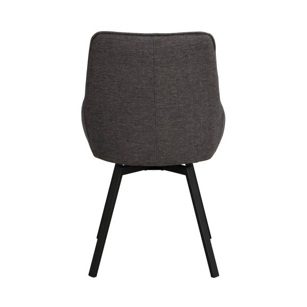 Сив въртящ се стол Alison - Rowico-image-3