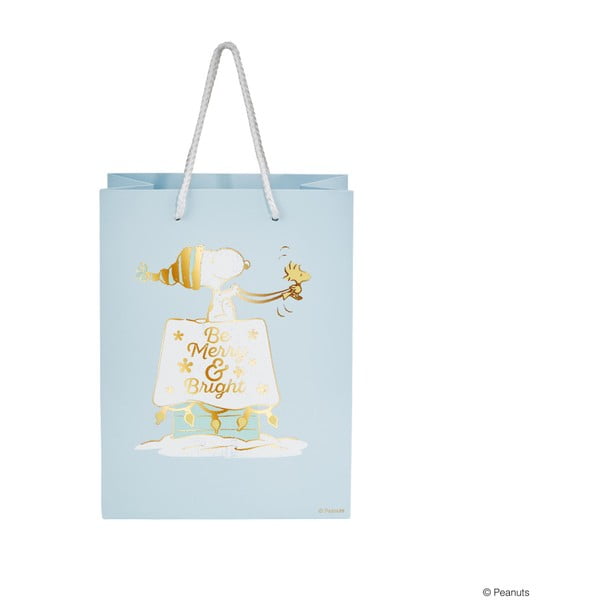 Светлосиня подаръчна торбичка Merry, височина 9,2 cm - Butlers