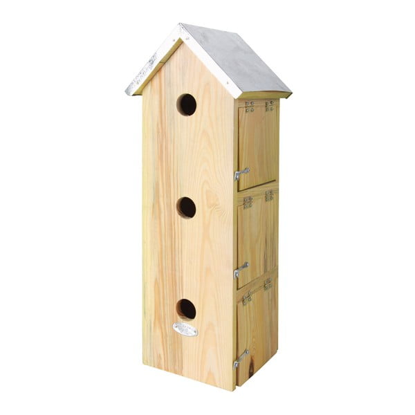 Дървена къщичка за птици Triple – Esschert Design