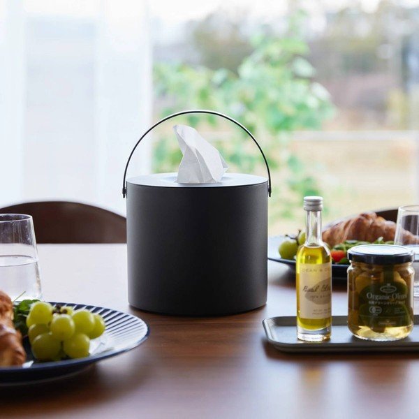 Метална кутия за носни кърпички Tower – YAMAZAKI-image-1