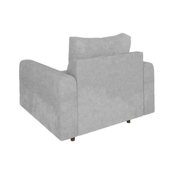 Светлосиво кресло Ariella – Ropez-image-2