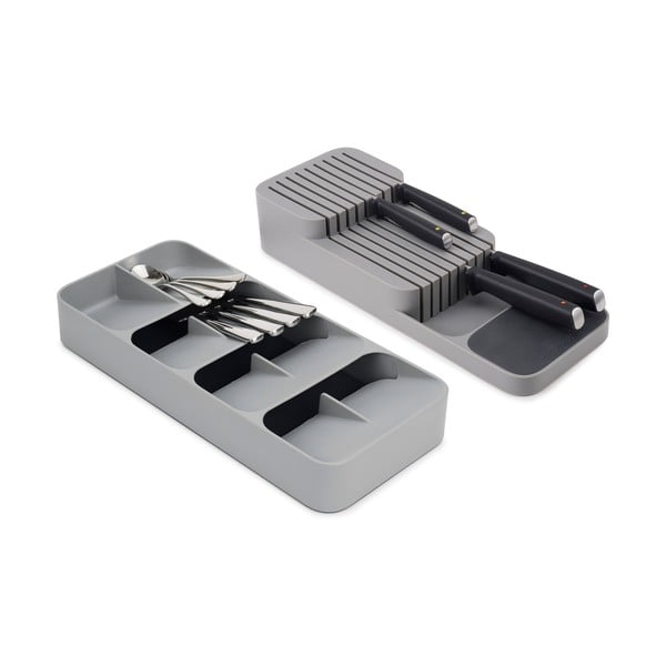 Комплект от 2 органайзера за прибори за хранене и ножове - Joseph Joseph