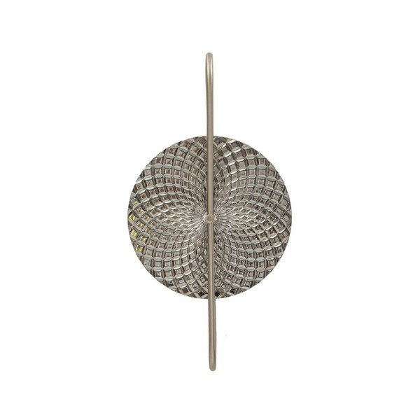 Метална стенна лампа в сребрист цвят Silvery – Mauro Ferretti