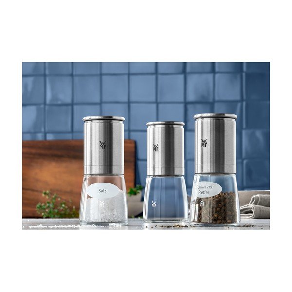 Комплект от 3 мелнички от неръждаема стомана Cromargan® Deluxe, височина 14 см De Luxe - WMF-image-1