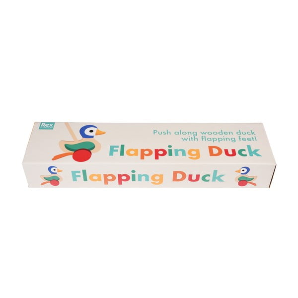 Дървена играчка Flapping Duck – Rex London-image-4