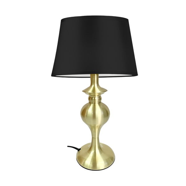 Настолна лампа в черно и златисто (височина 40 cm) Prima Gold - Candellux Lighting