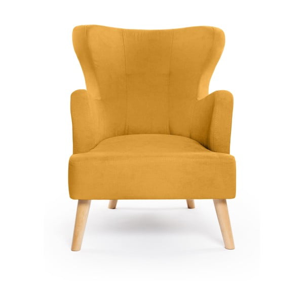 Кресло в цвят горчица Noemye – Bonami Selection-image-2
