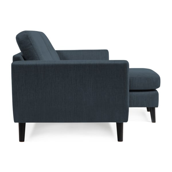 Tmavě modrá pohovka s lenoškou na pravé straně Vivonita Harlem-image-1