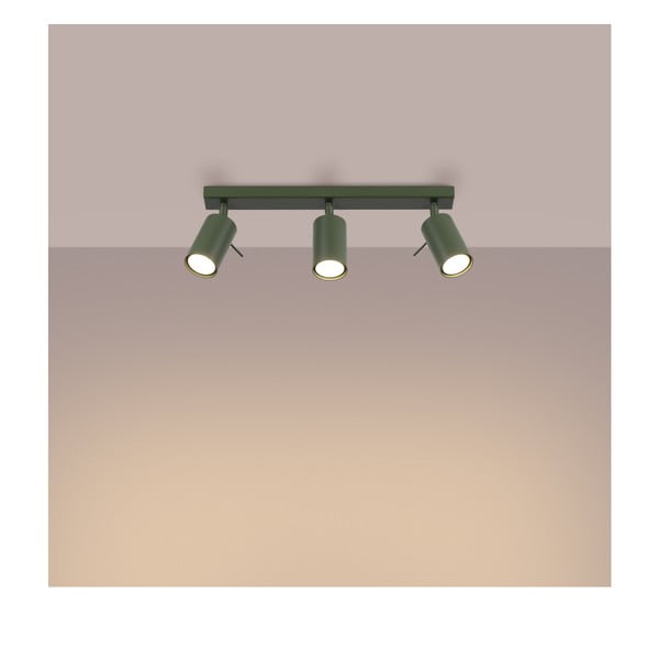 Зелен прожектор 6x45 cm Etna – Sollux-image-2