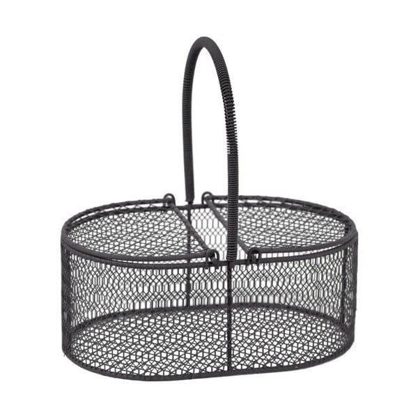 Черна метална кошница за пикник - Esschert Design