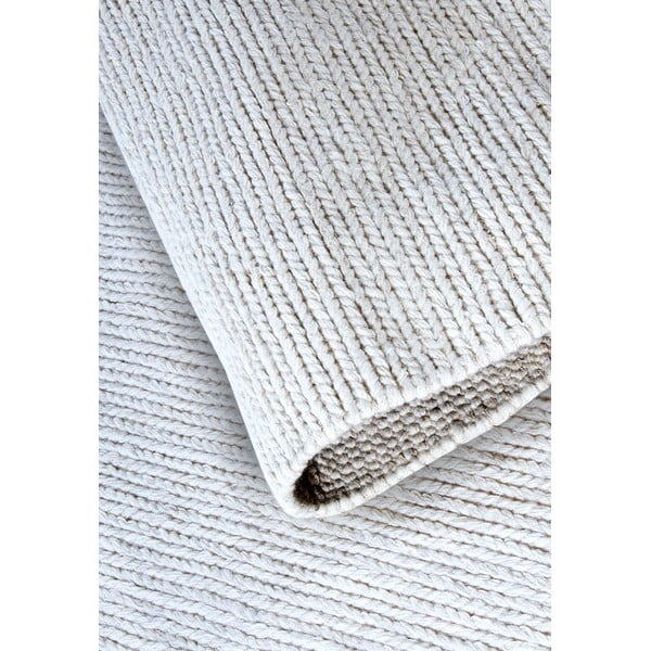 Бяла ръчно изработена вълнена пътека 80x200 cm Francois – Villeroy&Boch-image-3