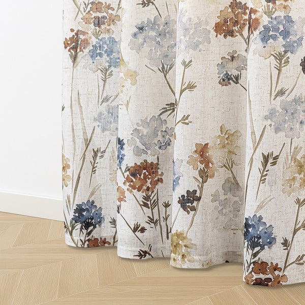 Кремаво перде 135x250 cm Flosi – Restilo-image-2