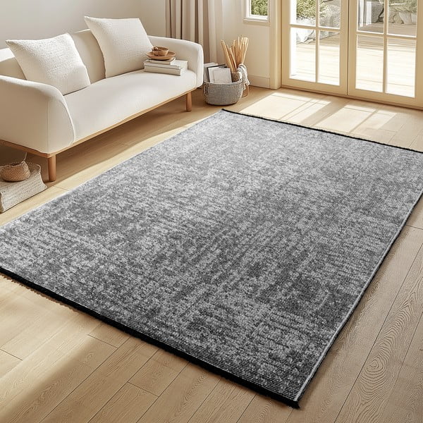 Тъмносив килим подходящ за пране 80x150 cm Space 1900 – Ayyildiz Carpets-image-1